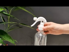 Mini pulverizador de gatilho de plástico preto 24/410 com bloqueio de botão preto ou branco