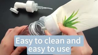 Bomba de espuma de escova de silicone