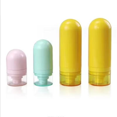Delicado Design 50ml Flasca Invertida para baixo sem ar para cosméticos de cuidados com a pele