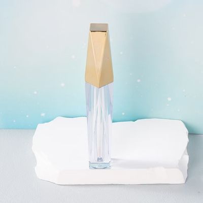 4.5 ml Tubo de esmalte labial de cor personalizada com aplicador de vareta de forma irregular