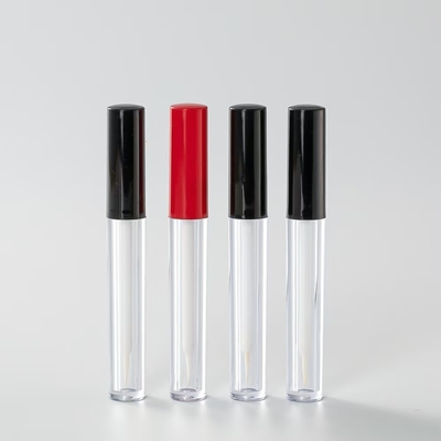 Tubo cilíndrico de esmaltamento de lábios finos para líquido de reparação e outros cosméticos