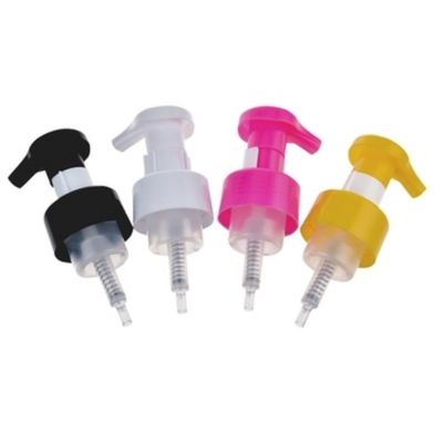 Bomba de sabão de espuma de 40 mm com clipe de bloqueio e cores personalizáveis para distribuição segura e amigável para viagens