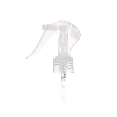 Transparente melhor venda de plástico 24 / 410 Mini pulverizador de gatilho usado para limpeza pacote