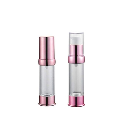 Rose Gold 30 ml UV Alumínio Pomba sem ar frasco usado para aplicação de cuidados com a pele