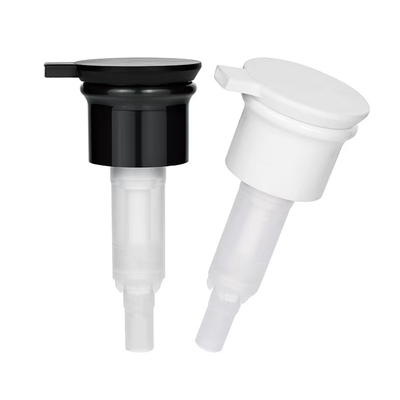 Bomba de loção de plástico de 4cc de 28 mm personalizada para garrafas cosméticas
