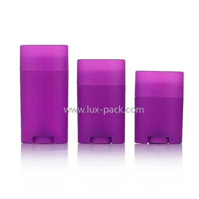 Recipiente personalizável para bastão desodorante PP de 30ml 50ml 75ml