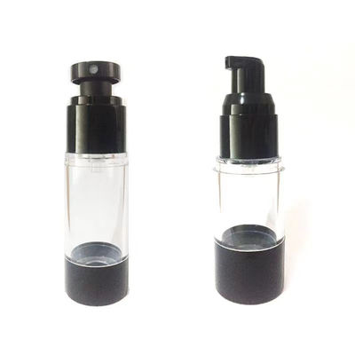 Frasco com Bomba Airless Personalizado de 15ml 30ml 50ml à Prova de Vazamento com Dosagem Controlada para Cuidados com a Pele e Cosméticos