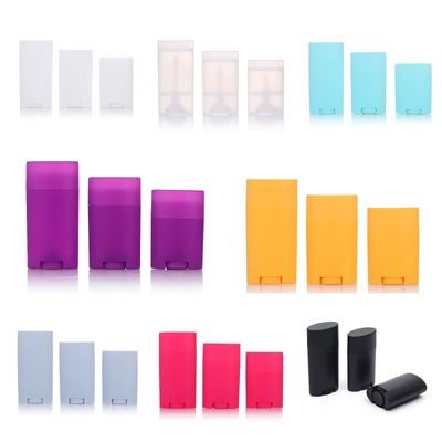 35/50/75g Botão de Balsem de Desodorante Recheável Vazio Adequado para Balsem de Corpo e Perfumes Sólidos