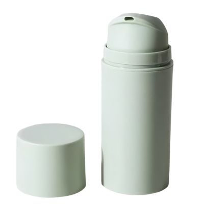 Garrafa mal ventilada recarregável da bomba 50ml com impressão colorida da personalização para cuidados com a pele e cosméticos