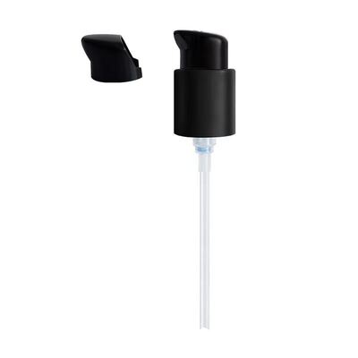 Bomba Dispensadora de Creme com Design de Meia Tampa 18mm 20mm 24mm Plástico - Bomba Cosmética à Prova de Vazamento para Uso Doméstico e em Salão