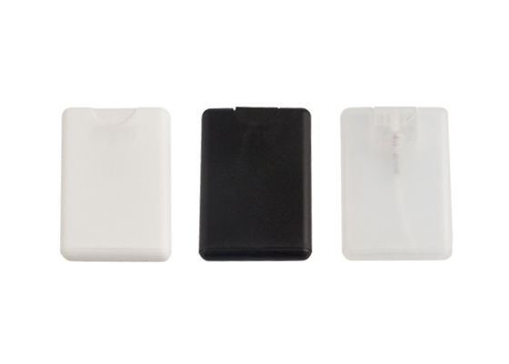 Várias Cores Cartão de Crédito Garrafa de Mão 20Ml Perfume Plástico Borrifador