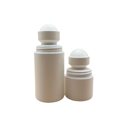 Grosso 30 ml 50 ml Garrafa em rolos de PP de qualidade alimentar Garrafa de rolos personalizável para desodorante e cuidados da pele