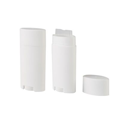 Tubo de Desodorante Plástico PP Personalizado no Atacado de 35g 50g 75g com Design Twist-Up