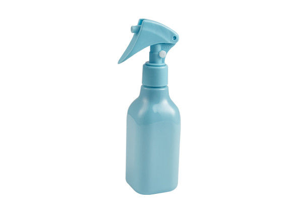 Plastic Hand Trigger Sprayer Blue Bottle For Cosmetic Packaging