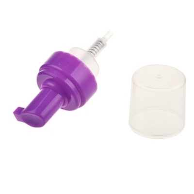 Suporte à personalização 43/410 Bomba de espuma de vários estilos de cores para garrafas cosméticas