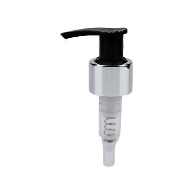 24/410 28/410 Bomba de alumínio ouro cosmético Dispensador de emulsão de plástico para lavagem manual garrafa Bomba de loção recarregável para lavagem corporal