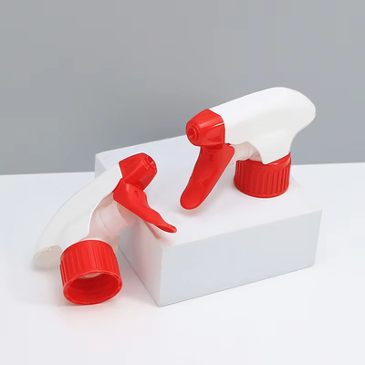 Cores personalizadas 28/400 28/410 28/415 Pulverizador de gatilho usado em garrafas químicas para limpeza e lavagem