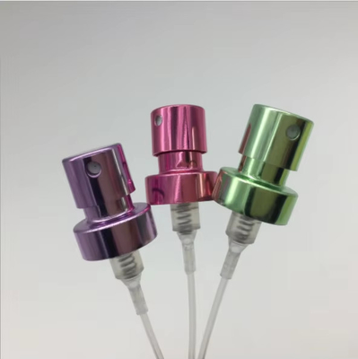 Forma de cor personalizada 13/400 15/400 18/400 bomba de pulverização de névoa fina para garrafas
