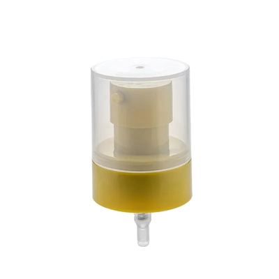 Pulverizador de névoa de dupla camada de plástico 20/410 24/410 28/410 de várias cores para recipientes cosméticos
