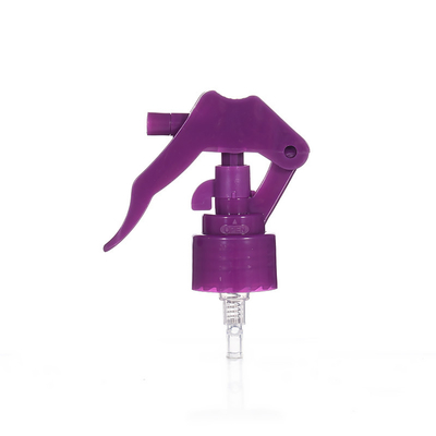 Fábrica 24 / 410 Mini pulverizador de plástico de gatilho com várias cores para lavagem
