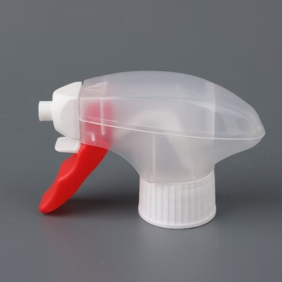 Profissional 28 / 415 Pulverizador de gatilho de plástico com fechadura de criança Dobro tampão para embalagem cosmética personalizável