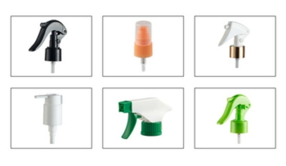 Cabeças de bomba de plástico para cosméticos personalizados para cosméticos de cuidados com a pele