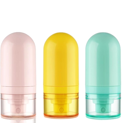 Delicado Design 50ml Flasca Invertida para baixo sem ar para cosméticos de cuidados com a pele