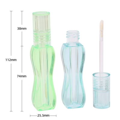 Tubo de plástico de bico de pequena cintura de design único colorido