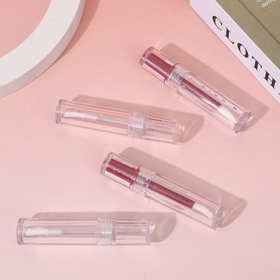 Estrutura do material PETG/ABS Tubos lipgloss com revestimento colorido e capacidade de 4,5 ml