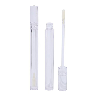 Tipo de fechamento simples, tampa de parafuso Slim 4,5 ml, tubo de plástico com logotipo personalizável