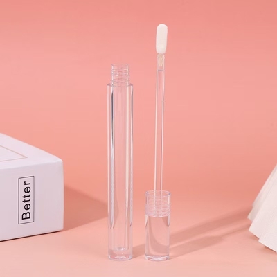 Tipo de fechamento simples, tampa de parafuso Slim 4,5 ml, tubo de plástico com logotipo personalizável