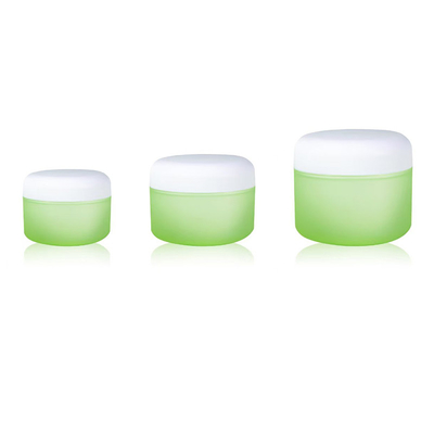 Exquisito frasco de creme de plástico sem ar de 50g usado para cuidados cosméticos da pele