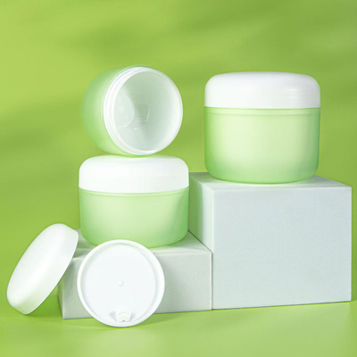 Exquisito frasco de creme de plástico sem ar de 50g usado para cuidados cosméticos da pele