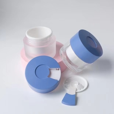 15 ml 30 ml 50 ml Capacidade Jar de Creme Redondo Com Colher e Design Personalizado