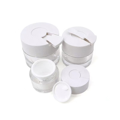 15 ml 30 ml 50 ml Capacidade Jar de Creme Redondo Com Colher e Design Personalizado