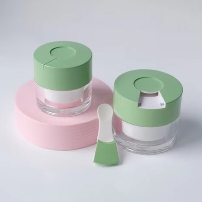 15 ml 30 ml 50 ml Capacidade Jar de Creme Redondo Com Colher e Design Personalizado