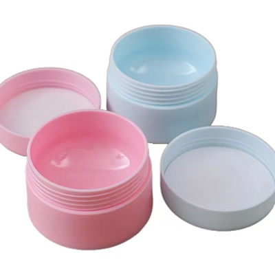 Frasco de creme de plástico de alta qualidade 50g com várias cores para cuidados da pele