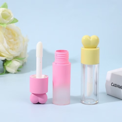 Love Lip Glaze Tube Macron Color Cute Pequeno 5ml Para Lip Glaze Líquido Eye Shadow fácil de transportar