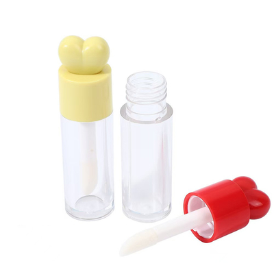 Love Lip Glaze Tube Macron Color Cute Pequeno 5ml Para Lip Glaze Líquido Eye Shadow fácil de transportar