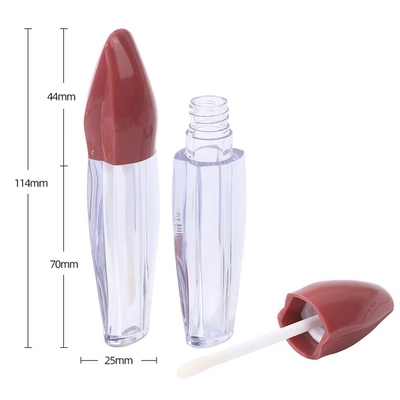 Tubos de esmaltes de lábios irregulares profissionais em várias cores para líquido de reparo de esmaltes de lábios