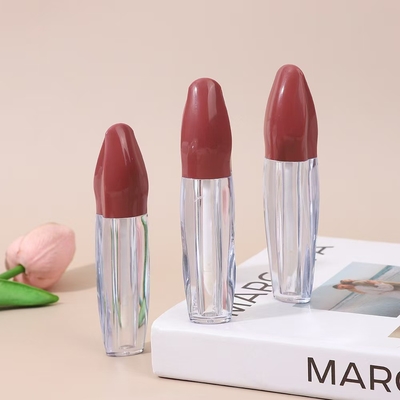 Tubos de esmaltes de lábios irregulares profissionais em várias cores para líquido de reparo de esmaltes de lábios