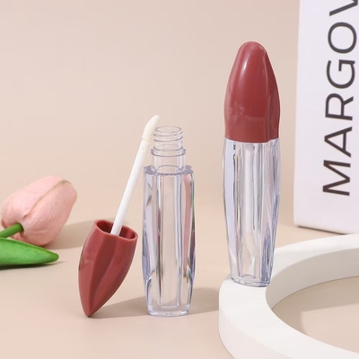 Tubos de esmaltes de lábios irregulares profissionais em várias cores para líquido de reparo de esmaltes de lábios