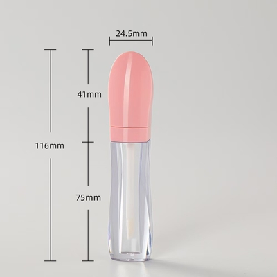 Tubos redondos e grandes com um belo design e uma garrafa transparente