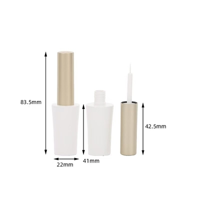 Cosméticos Essential Opaco Lips Glaze Tube com aplicador de escova conveniente