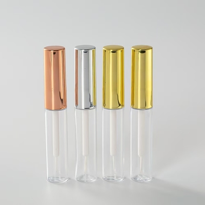 Capuz de cabeça de alumínio PETG garrafa para líquido de reparo de tubos de esmaltes de lábio pode ser personalizado com logotipo