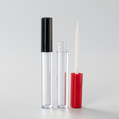 Tubo cilíndrico de esmaltamento de lábios finos para líquido de reparação e outros cosméticos