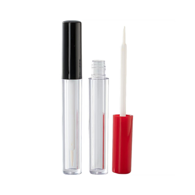 Tubo cilíndrico de esmaltamento de lábios finos para líquido de reparação e outros cosméticos