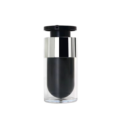 Varejo de Luxo 15ML 30ML & 50ML Botão de Loção de Plástico Acrílico Vazio Aceita Cores Personalizadas