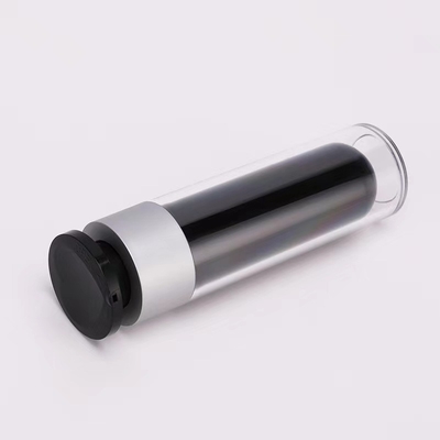 Garrafa de acrílico vazia 15ML 30ML 50ML recipiente de cosméticos vazio cores e logotipo personalizados
