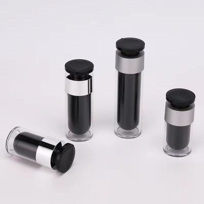 Garrafa de acrílico vazia 15ML 30ML 50ML recipiente de cosméticos vazio cores e logotipo personalizados